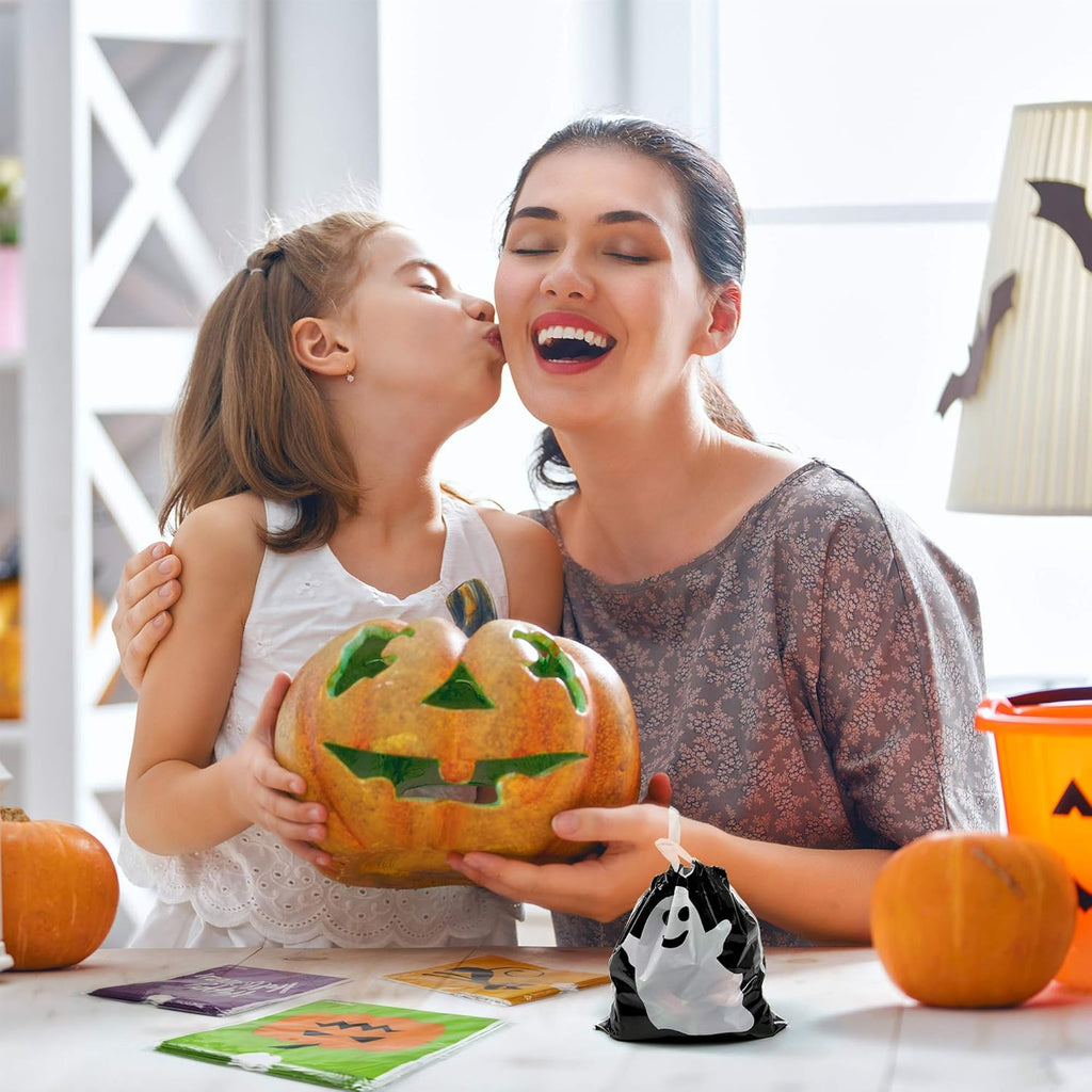 72 Pack Halloween Bags Bulk for Halloween Goodie Bags, Halloween Candy Bags, Halloween Treat Bags, Halloween Trick or Treat Bags, Halloween Party Favors Bags, Halloween Goody Bags